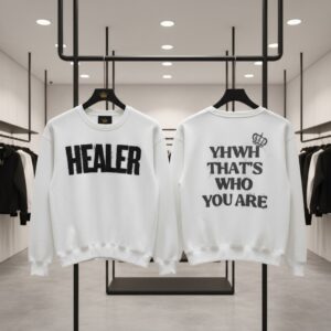 HEALER WHITE SWEATSHIRT